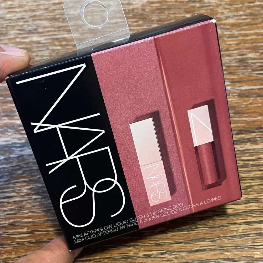 NARS Afterglow Liquid Blush & Lip Shine Duo - Rose Pink